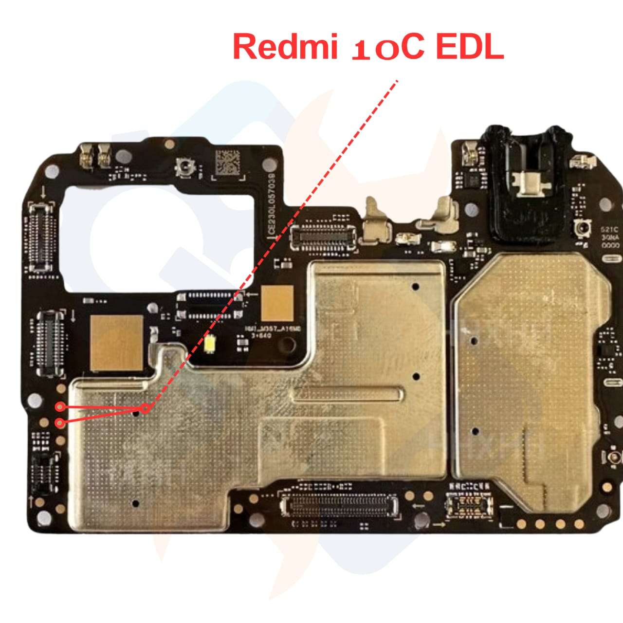 Xiaomi Redmi 10C​ - unlock frp bypass test point UMT QC FIRE | ONE CLICK